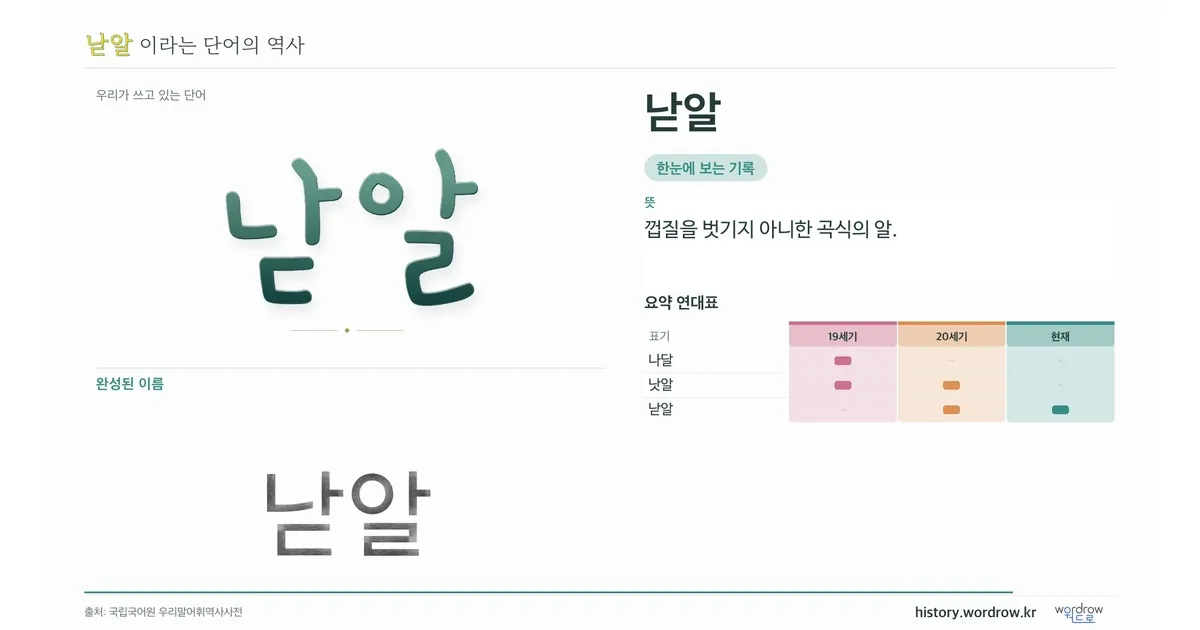 낟알 대표 이미지