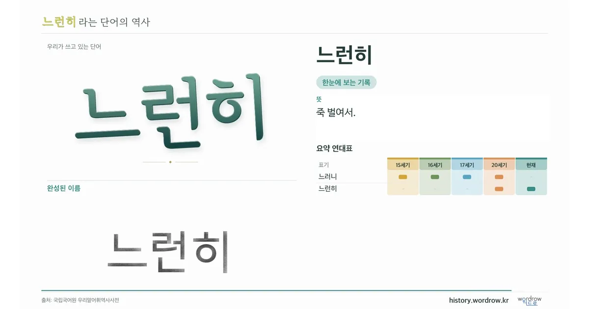 느런히 대표 이미지
