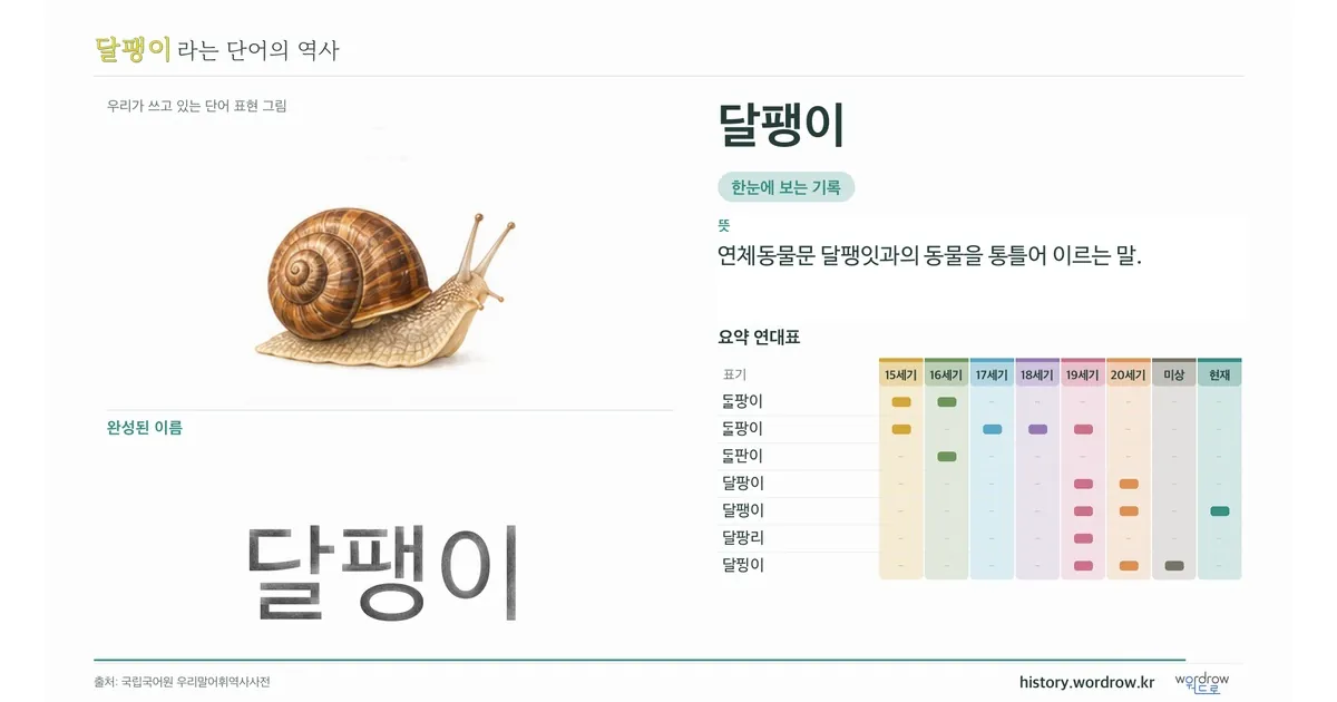 달팽이 대표 이미지