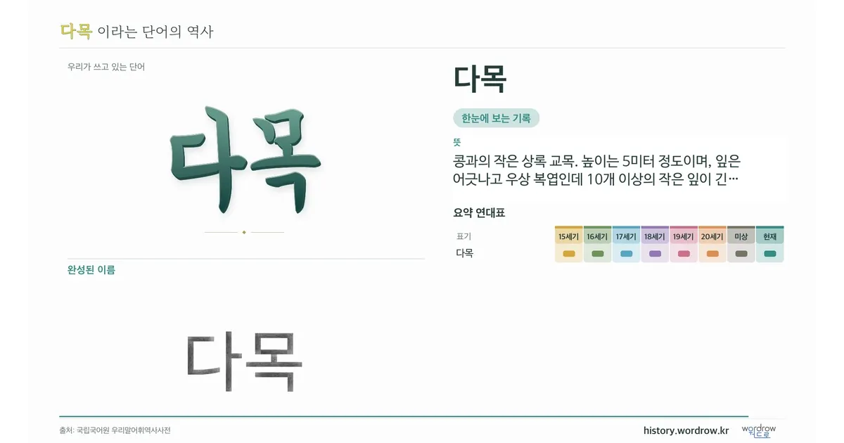다목 대표 이미지