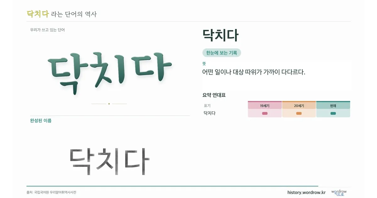 닥치다 대표 이미지