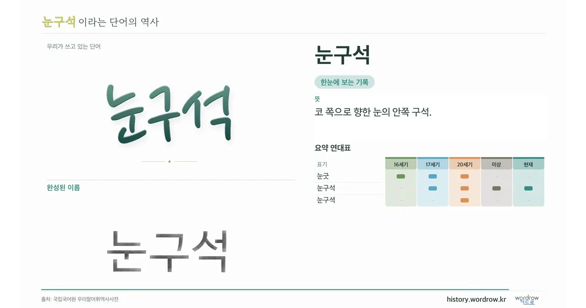 눈구석 대표 이미지