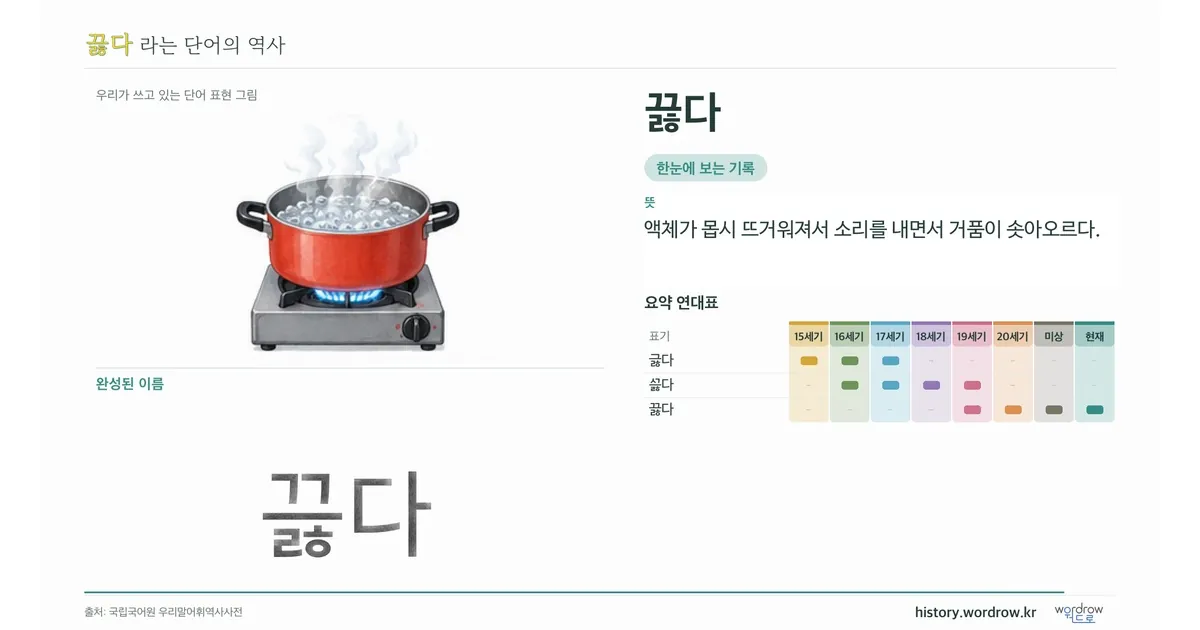 끓다 대표 이미지