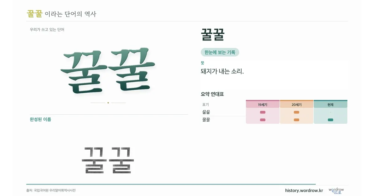 꿀꿀 대표 이미지
