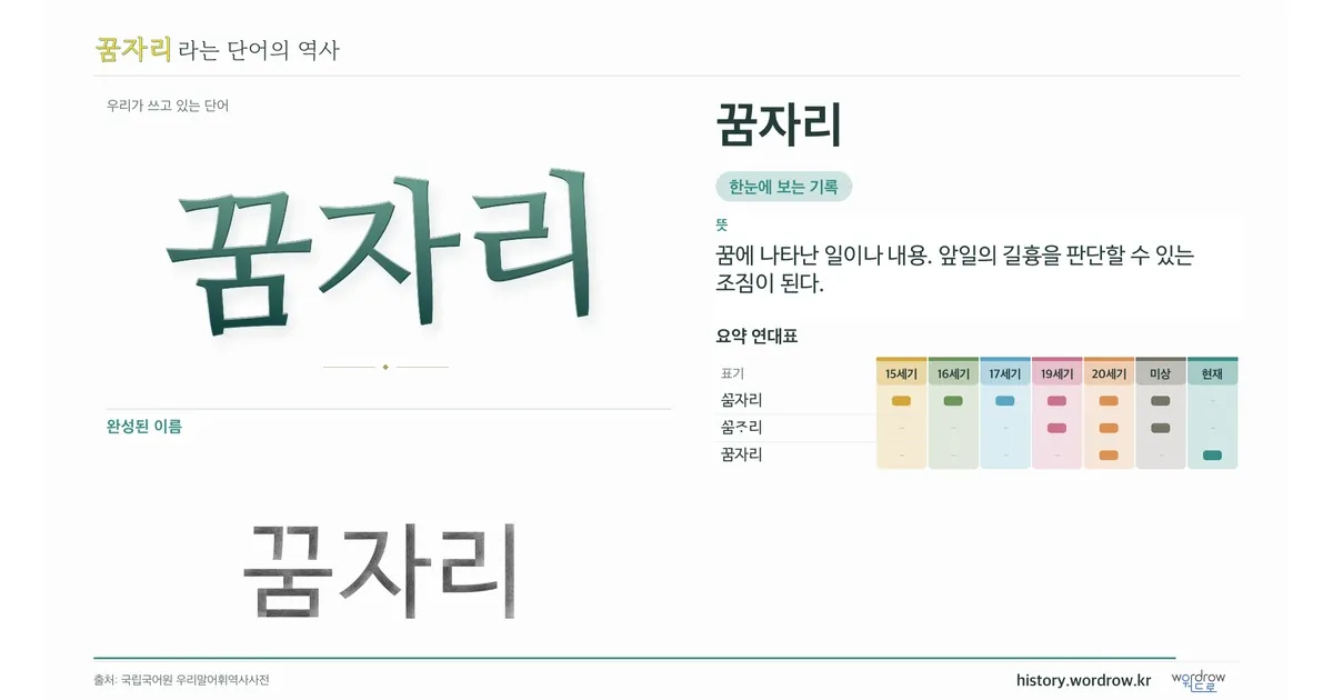 꿈자리 대표 이미지