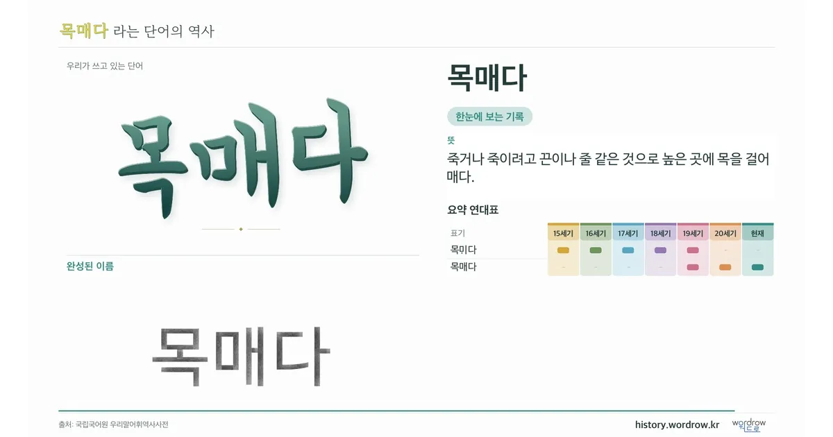 목매다 대표 이미지