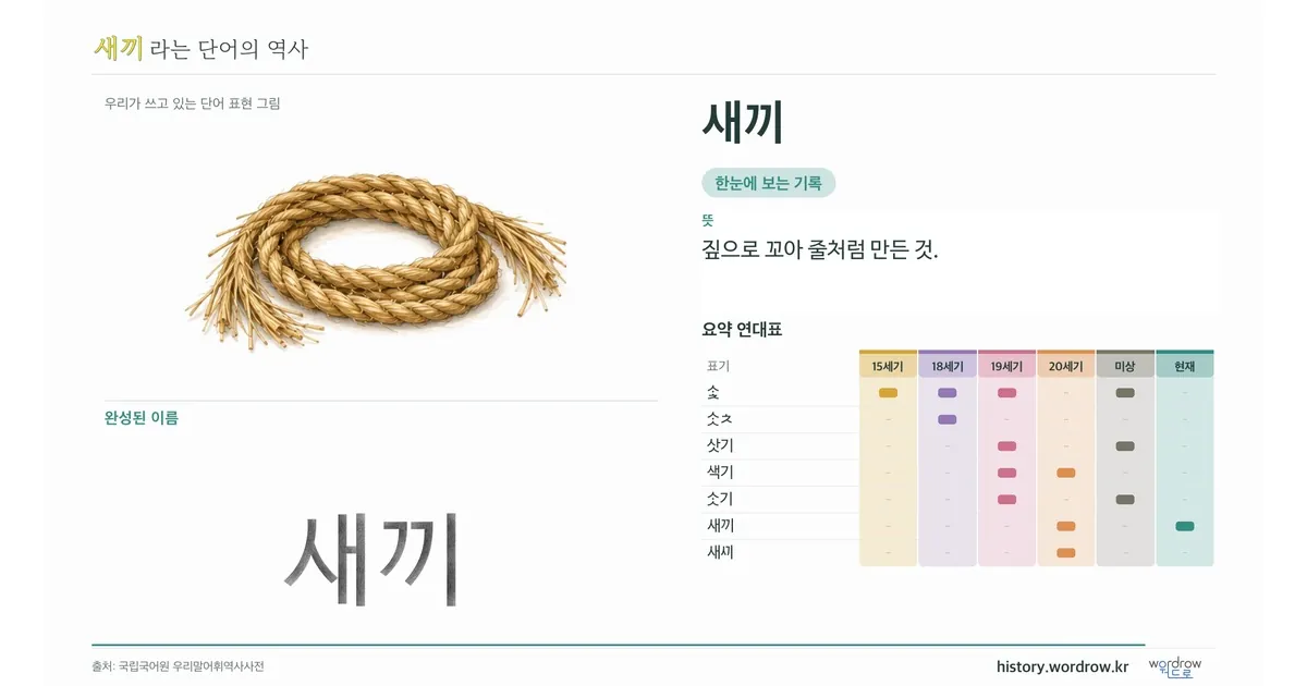 새끼 대표 이미지