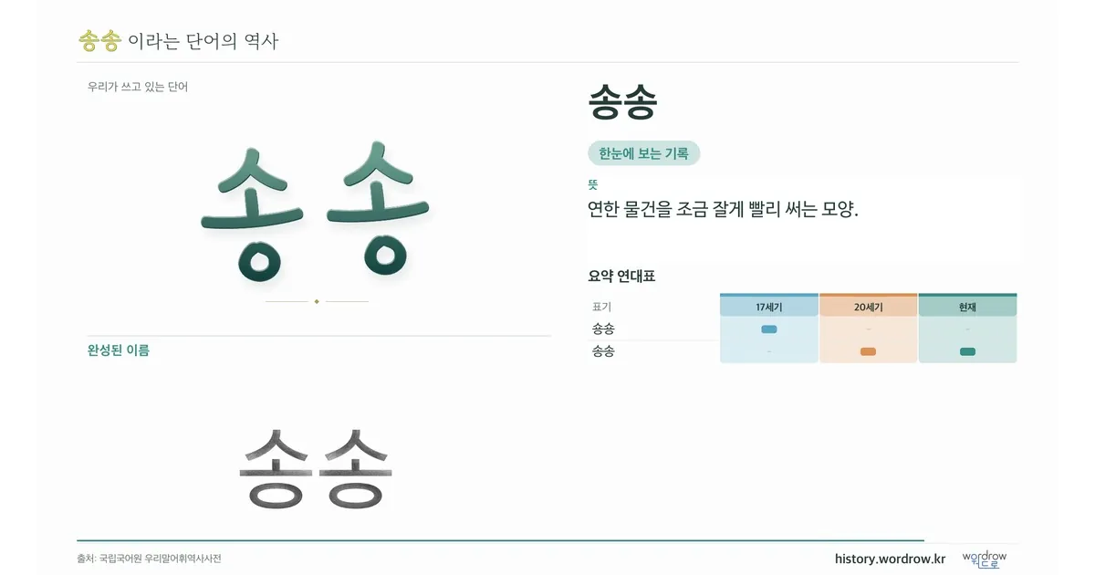 송송 대표 이미지
