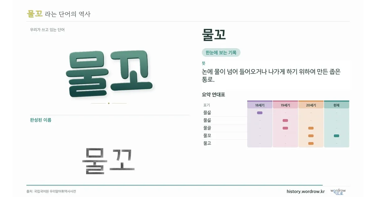 물꼬 대표 이미지