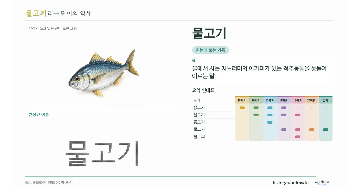 물고기 대표 이미지