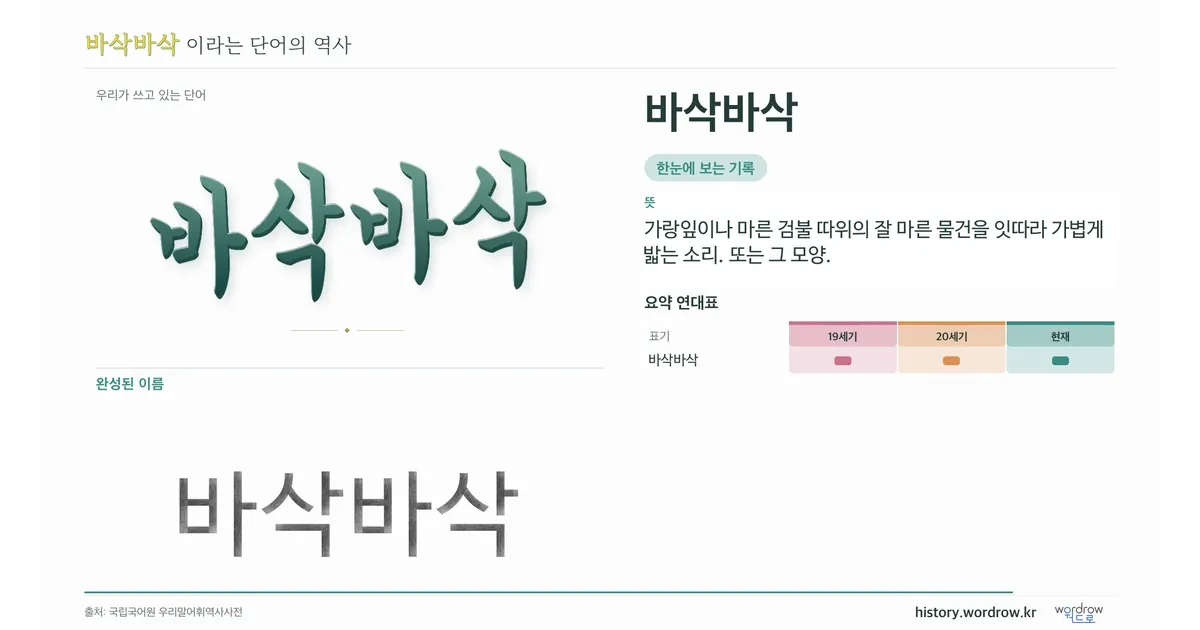 바삭바삭 대표 이미지
