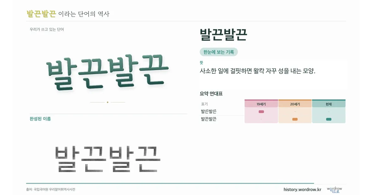 발끈발끈 대표 이미지