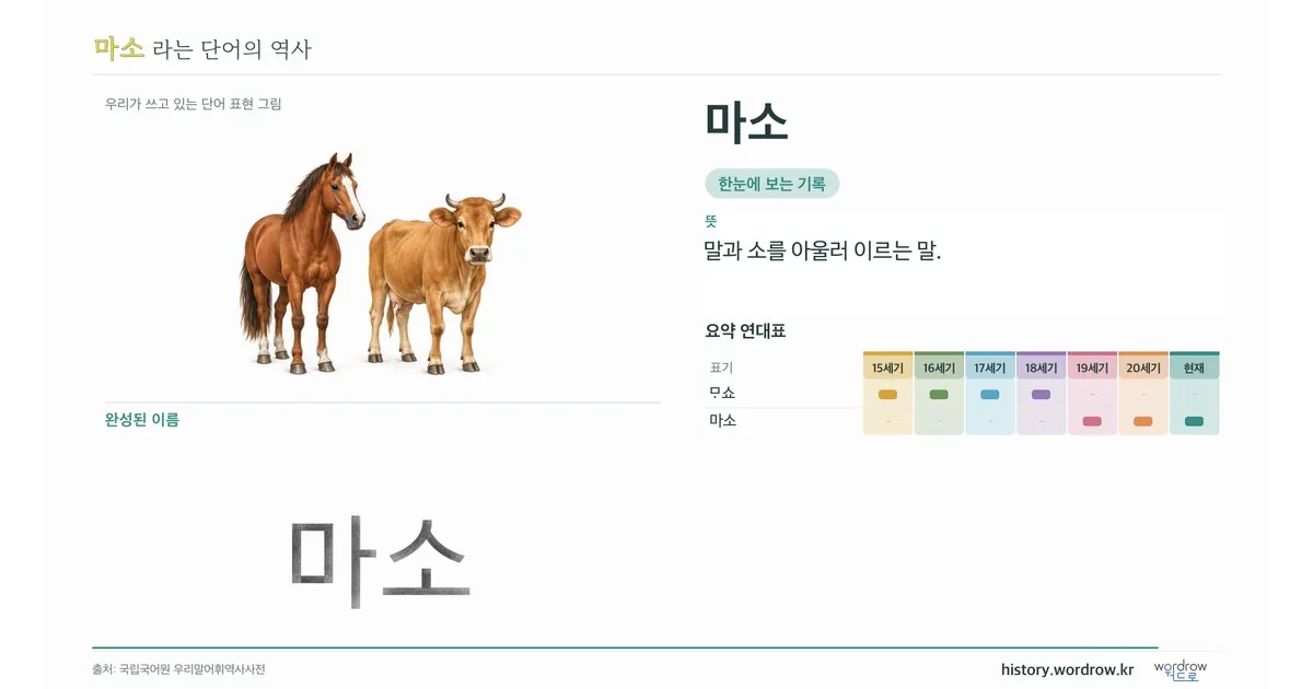 마소 대표 이미지