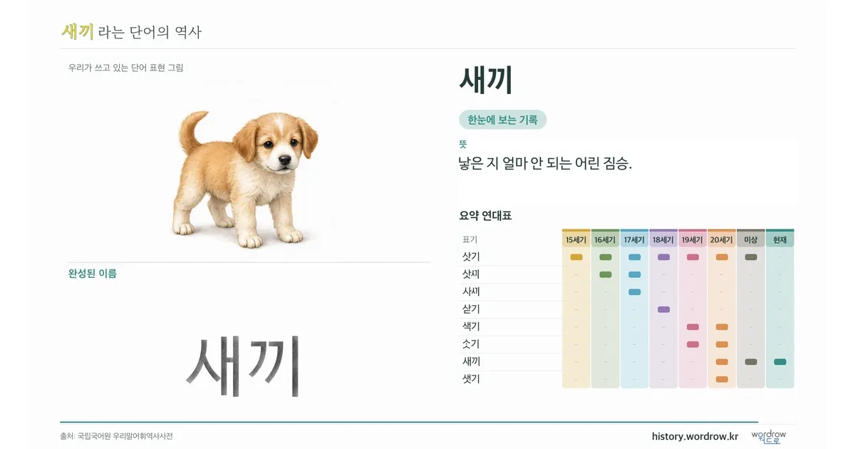 새끼 대표 이미지