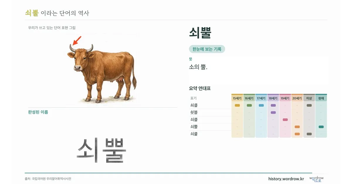 쇠뿔 대표 이미지
