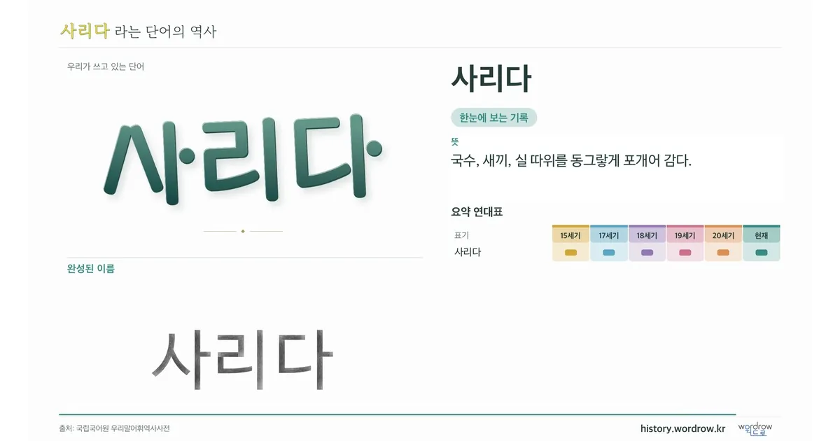 사리다 대표 이미지