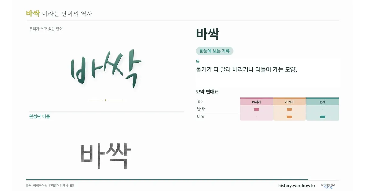 바싹 대표 이미지