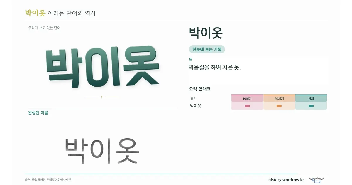 박이옷 대표 이미지