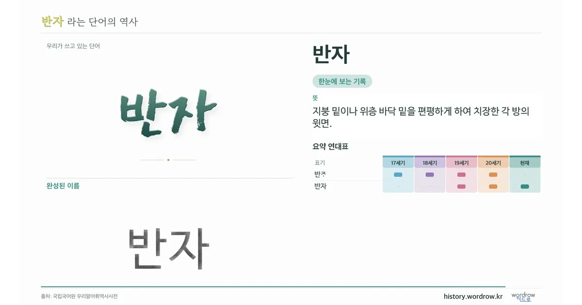 반자 대표 이미지