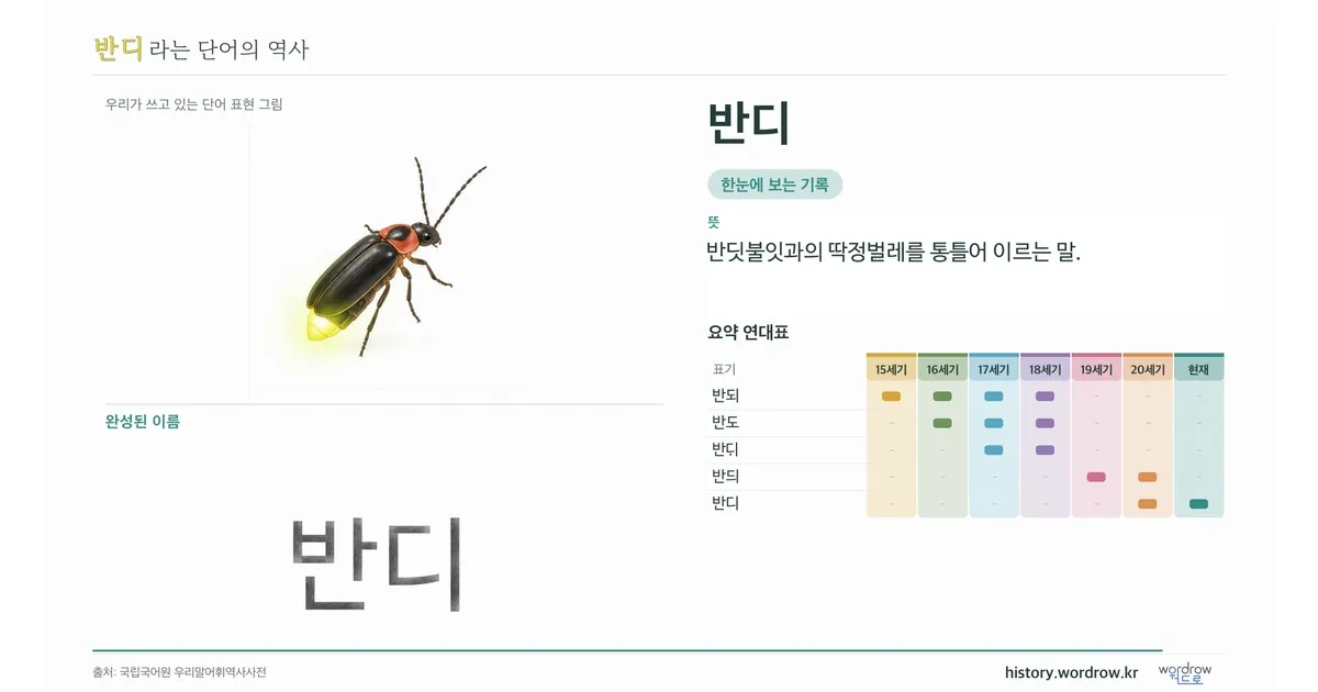 반디 대표 이미지