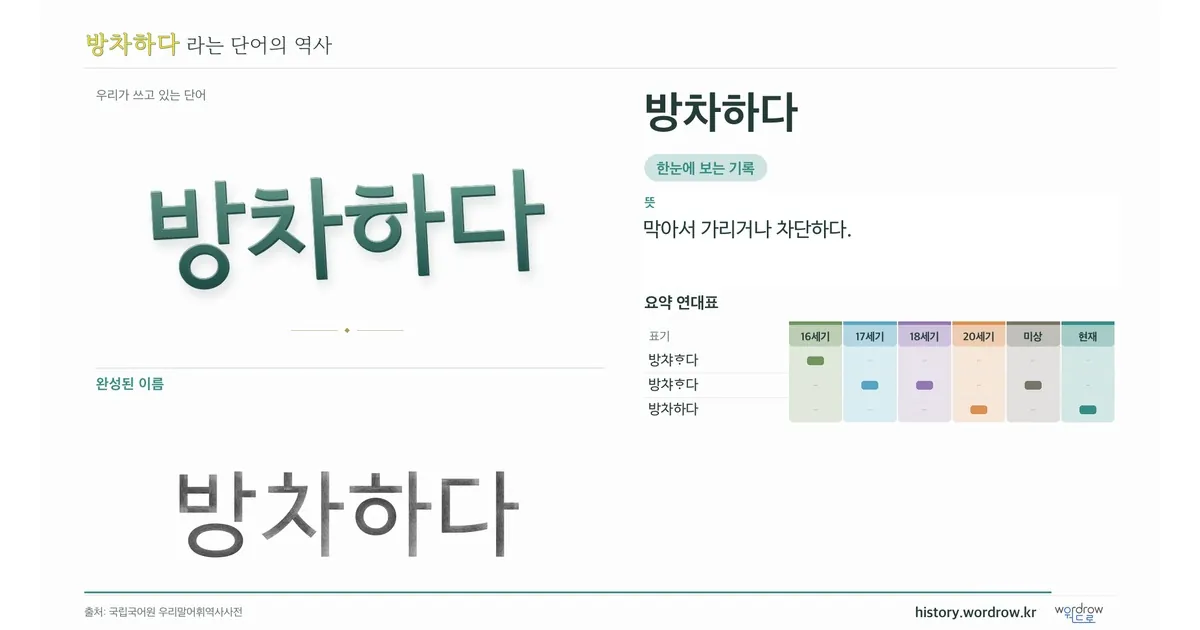 방차하다 대표 이미지