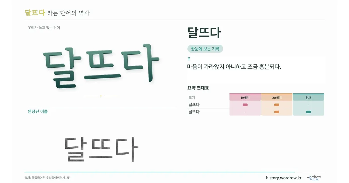 달뜨다 대표 이미지
