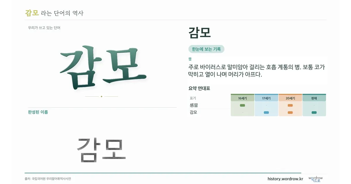감모 대표 이미지