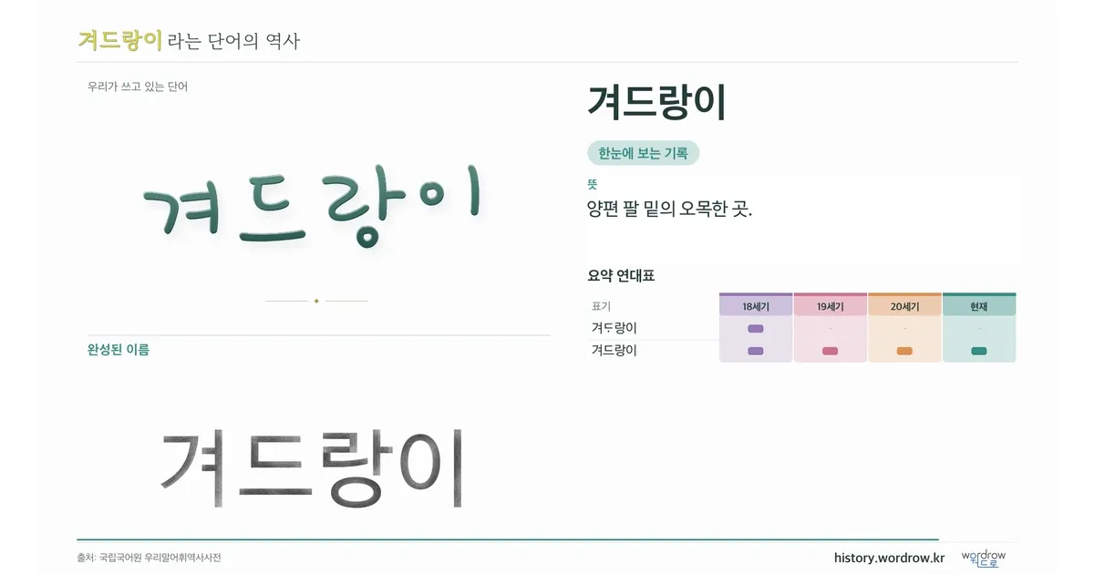 겨드랑이 대표 이미지