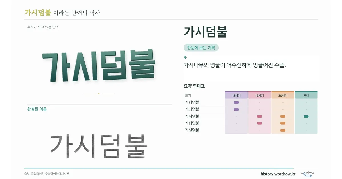 가시덤불 대표 이미지