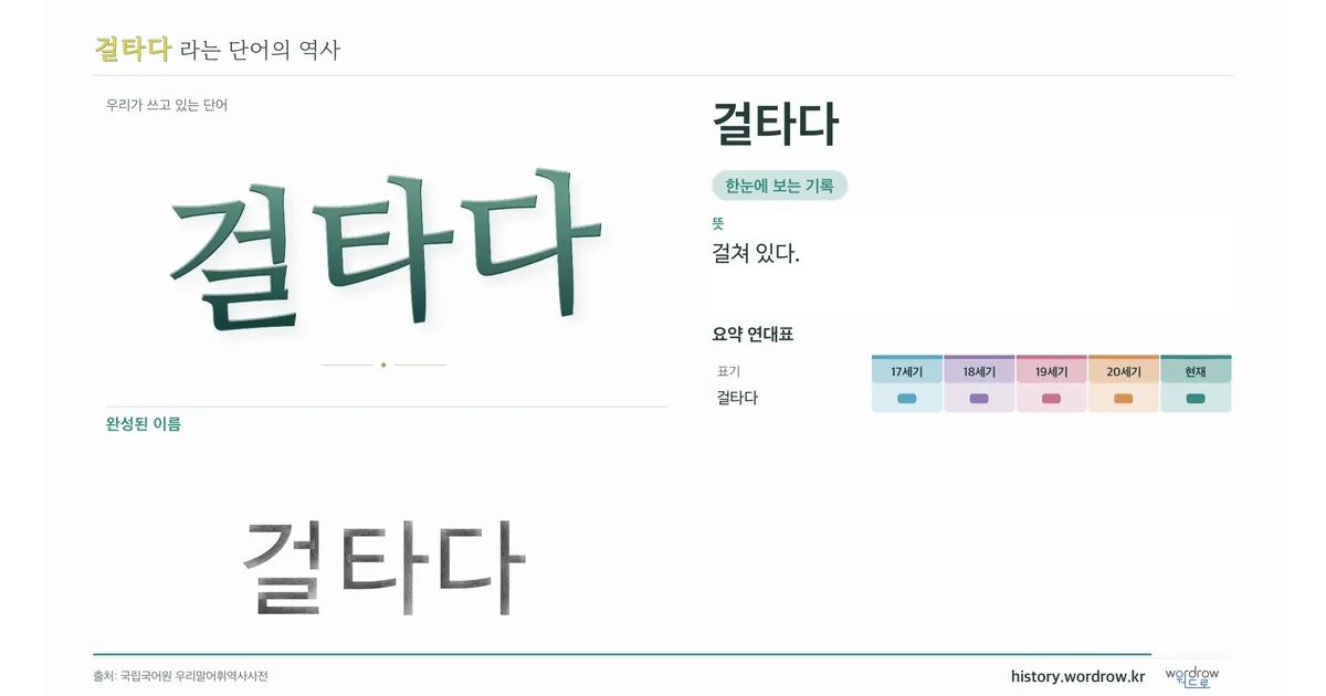 걸타다 대표 이미지