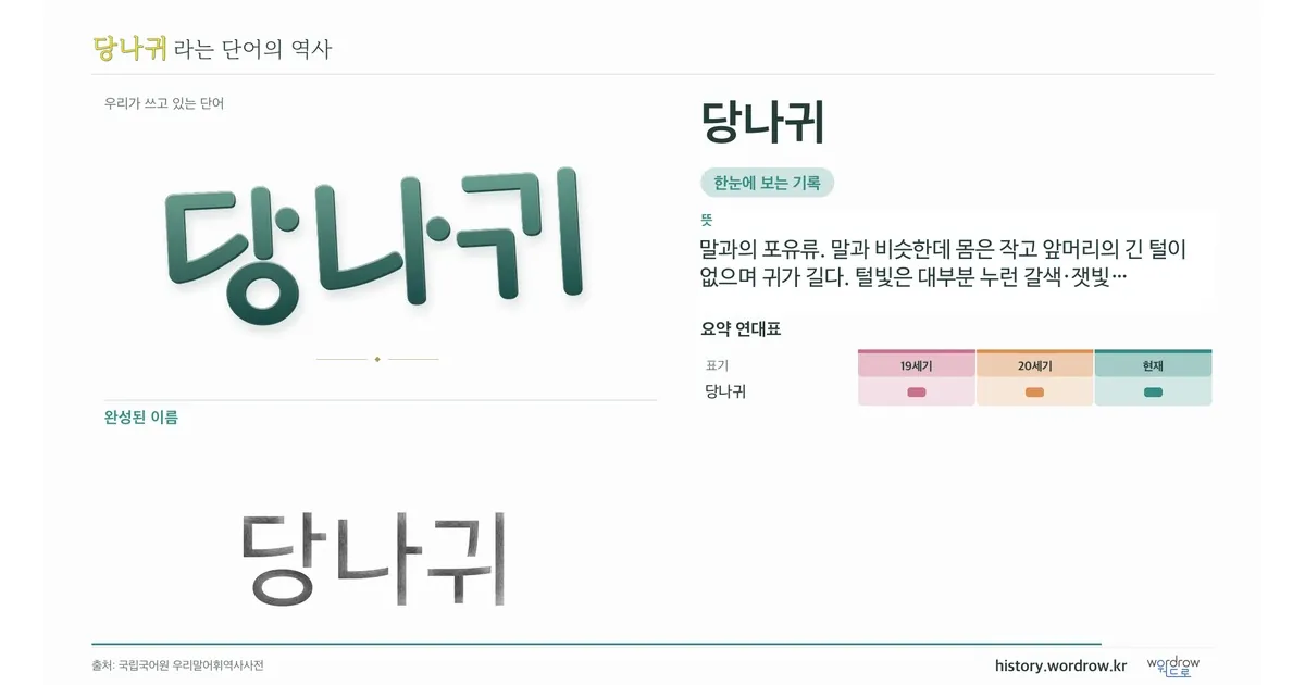 당나귀 대표 이미지