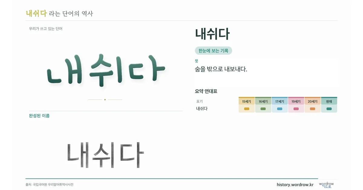 내쉬다 대표 이미지