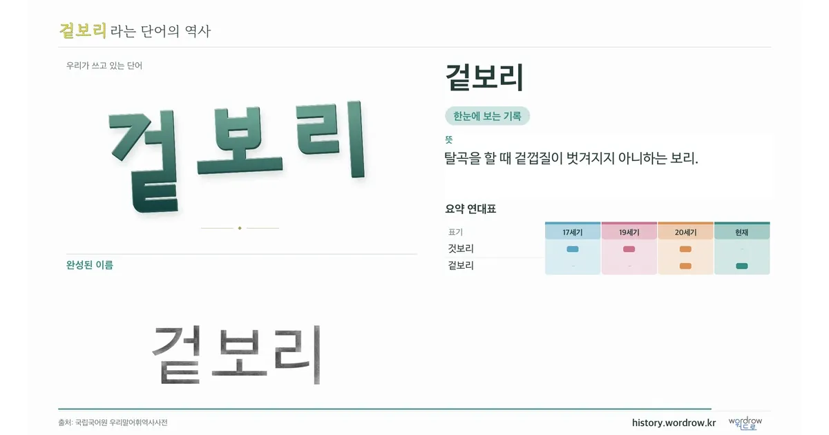 겉보리 대표 이미지