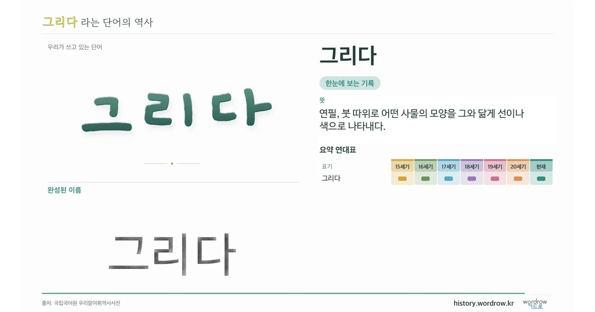그리다 대표 이미지