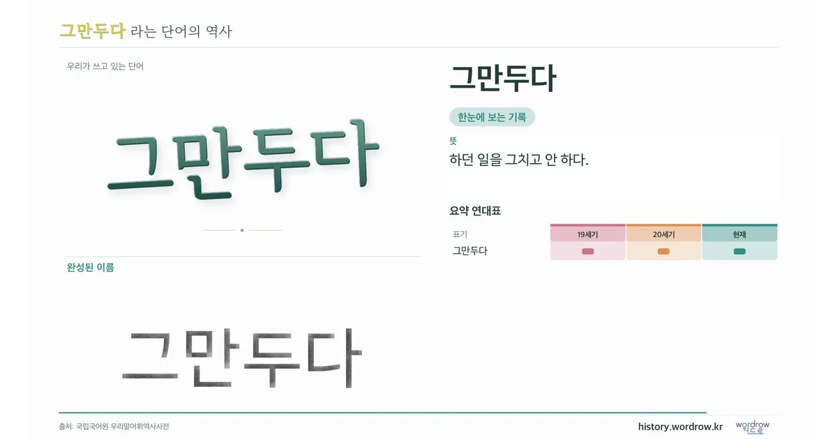 그만두다 대표 이미지