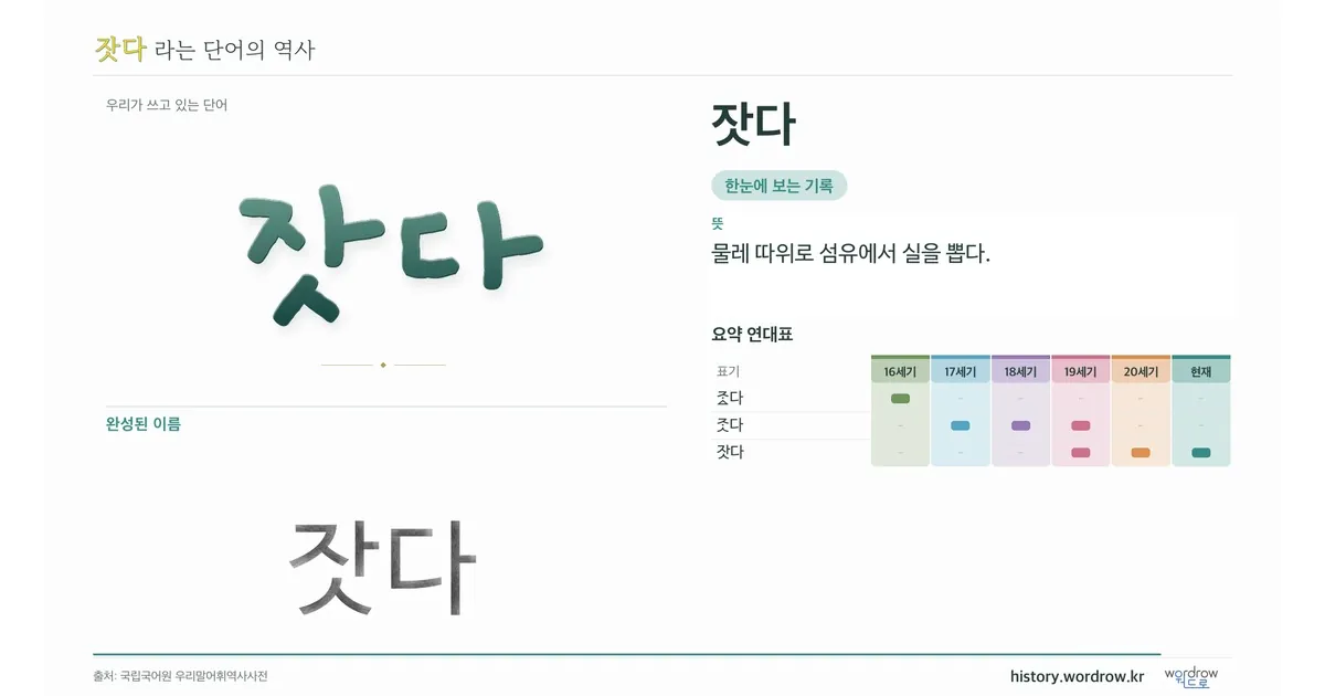 잣다 대표 이미지