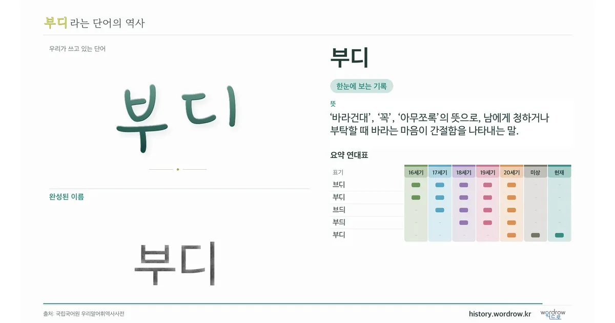 부디 대표 이미지