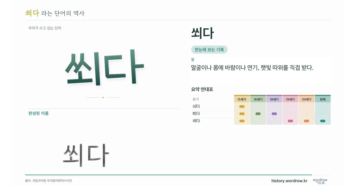 쐬다 대표 이미지