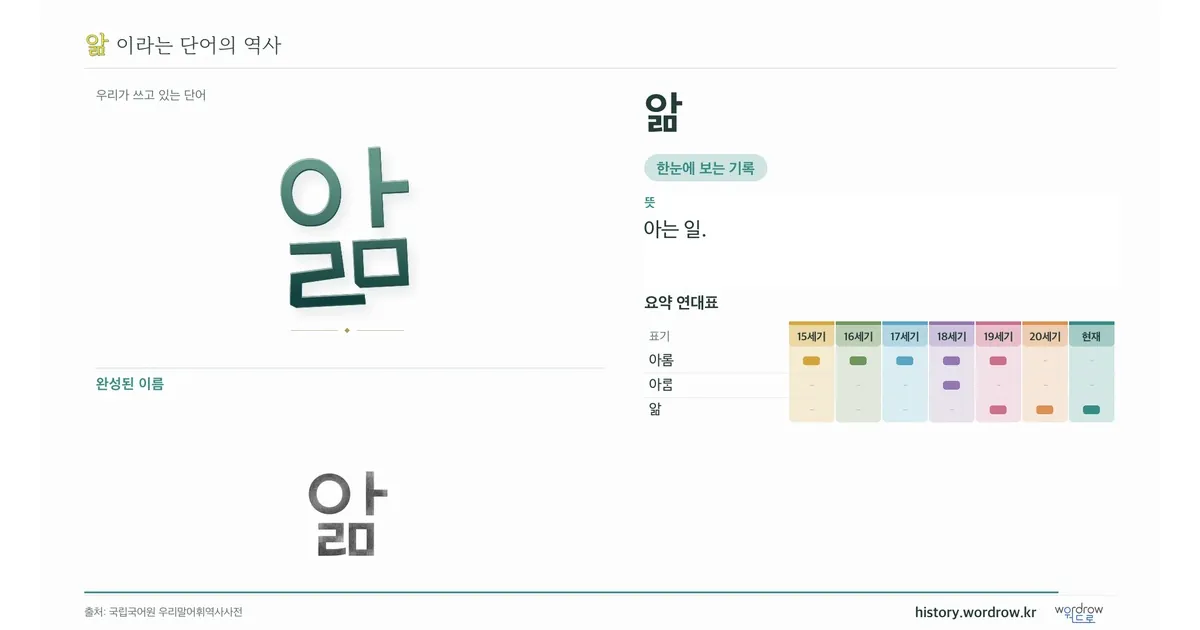 앎 대표 이미지