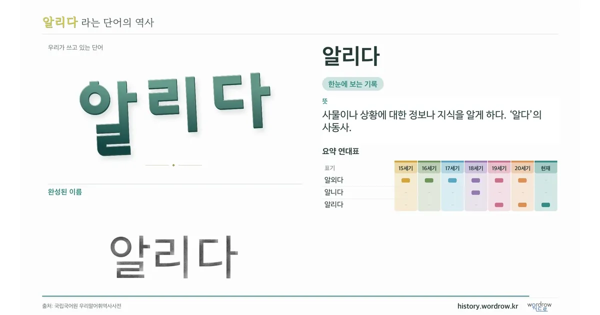 알리다 대표 이미지
