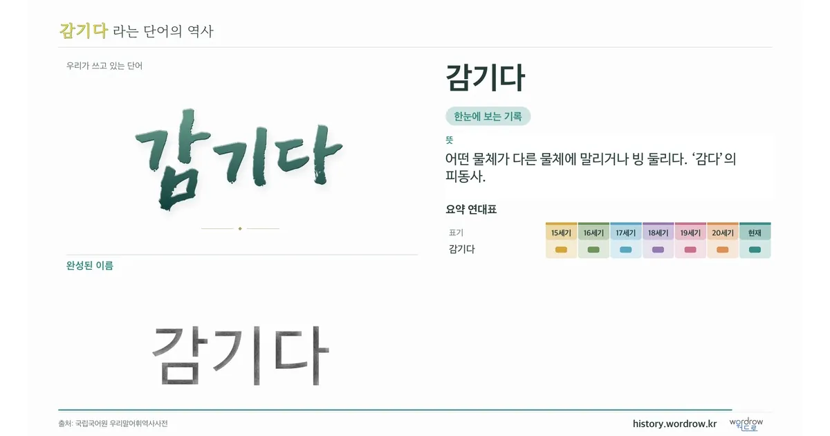 감기다 대표 이미지