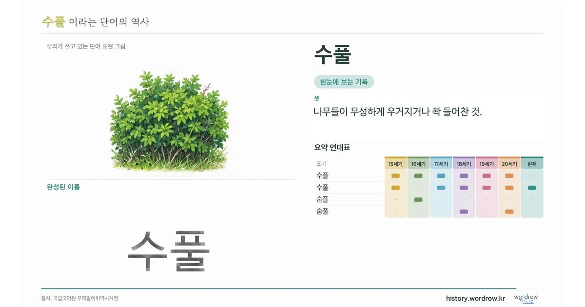 수풀 대표 이미지