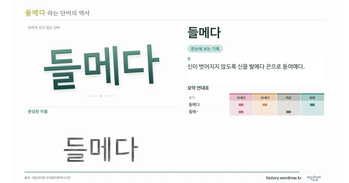 들메다 대표 이미지