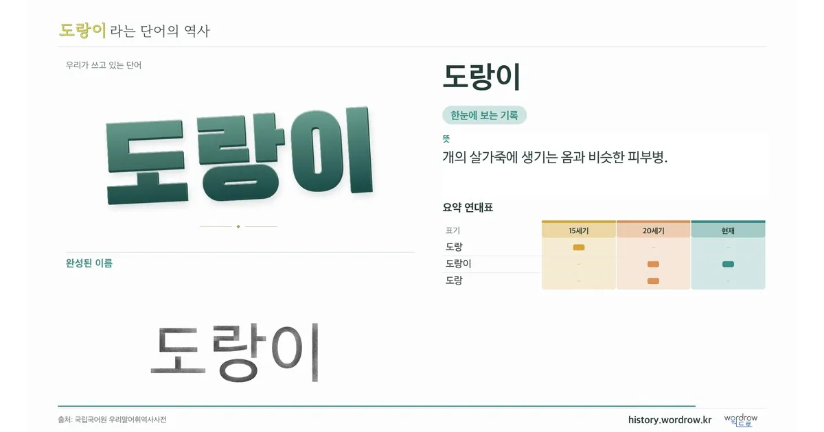 도랑이 대표 이미지