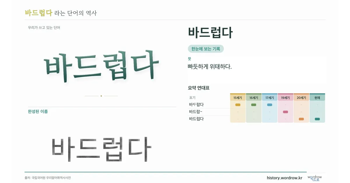 바드럽다 대표 이미지