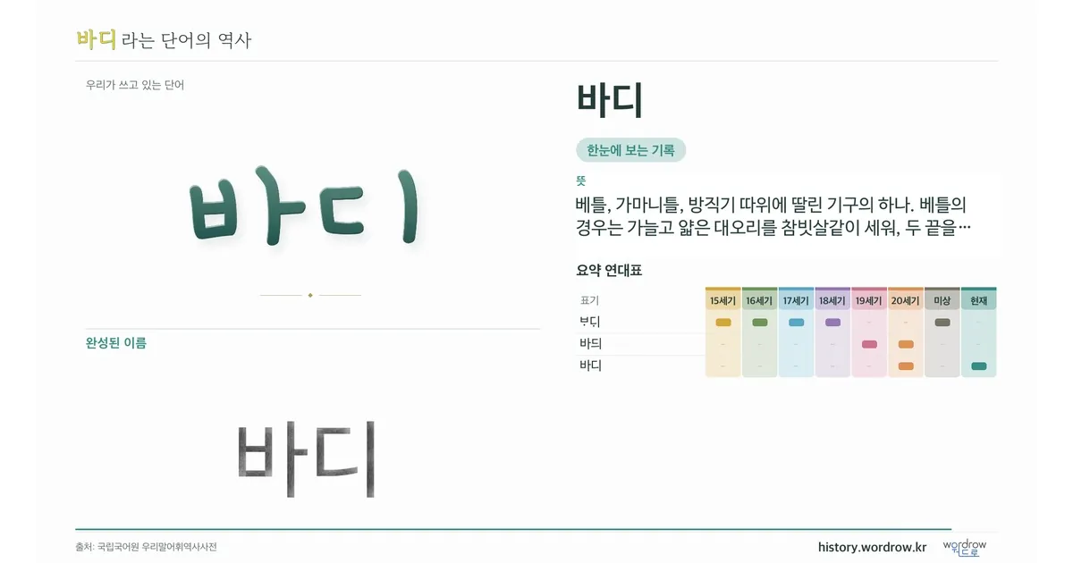 바디 대표 이미지