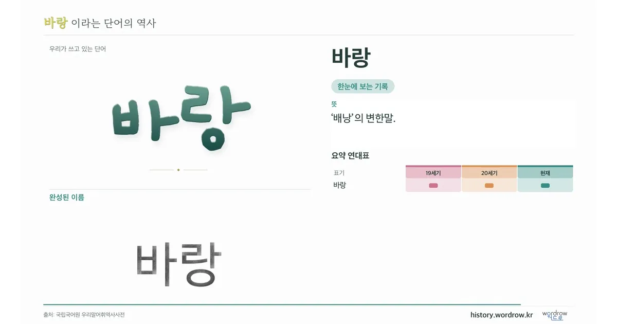바랑 대표 이미지