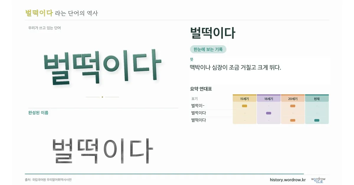 벌떡이다 대표 이미지
