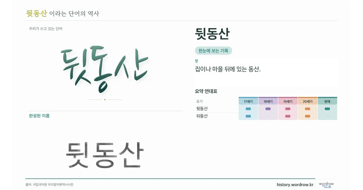 뒷동산 대표 이미지