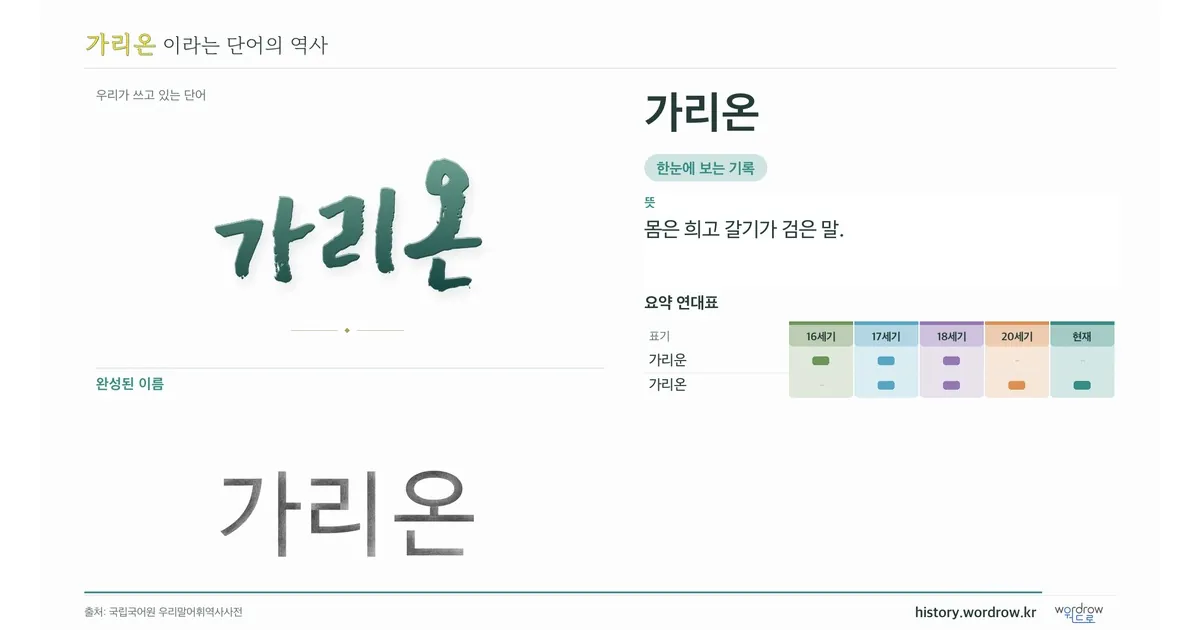 가리온 대표 이미지